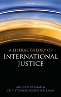 Cover: A Liberal Theory of International Justice - Oxford University Press