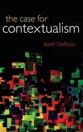 Cover: The Case for Contextualism - Oxford University Press