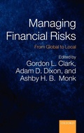 Cover: Managing Financial Risks - Oxford University Press