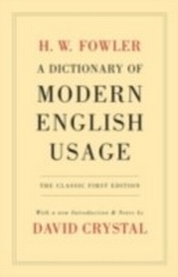Abbildung von: A Dictionary of Modern English Usage - OUP eBook