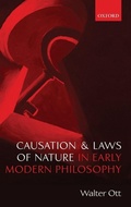 Cover: Causation and Laws of Nature in Early Modern Philosophy - Oxford University Press