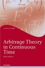 Cover: Arbitrage Theory in Continuous Time - Oxford University Press