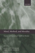 Cover: Mind, Method, and Morality - Oxford University Press