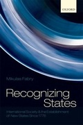 Cover: Recognizing States - Oxford University Press