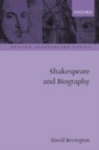 Abbildung von: Shakespeare and Biography - Oxford University Press