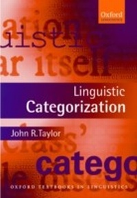 Abbildung von: Linguistic Categorization - OUP Oxford