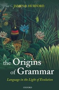 Cover: The Origins of Grammar - Oxford University Press