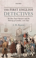 Bild: The First English Detectives - Oxford University Press