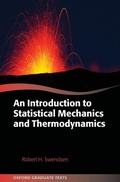 Cover: An Introduction to Statistical Mechanics and Thermodynamics - Oxford University Press
