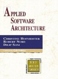 Enlarge image Cover: Applied Software Architecture - Addison Wesley