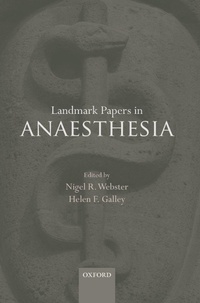 Enlarge image Cover: Landmark Papers in Anaesthesia - Oxford University Press