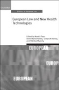 Cover: European Law and New Health Technologies - OUP eBook
