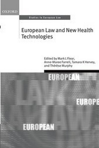 Abbildung von: European Law and New Health Technologies - Oxford University Press