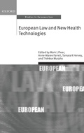 Cover: European Law and New Health Technologies - Oxford University Press