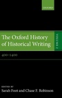 Cover: The Oxford History of Historical Writing - Oxford University Press