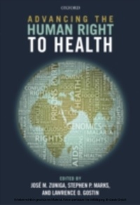 Enlarge image Cover: Advancing the Human Right to Health - OUP eBook