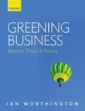 Cover: Greening Business - OUP Oxford