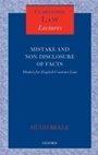 Cover: Mistake and Non-Disclosure of Fact - OUP Oxford