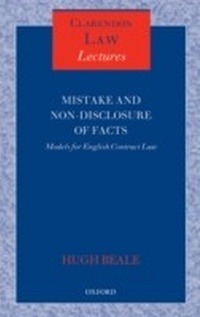 Enlarge image Cover: Mistake and Non-Disclosure of Fact - OUP Oxford