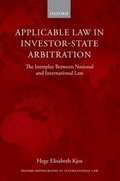 Cover: Applicable Law in Investor-State Arbitration - Oxford University Press