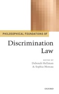 Cover: Philosophical Foundations of Discrimination Law - Oxford University Press