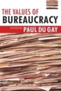 Cover: The Values of Bureaucracy - OUP eBook