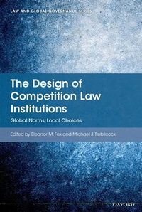 Enlarge image Cover: The Design of Competition Law Institutions - OUP eBook