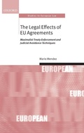 Cover: The Legal Effects of EU Agreements - Oxford University Press