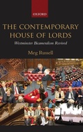 Cover: The Contemporary House of Lords - Oxford University Press