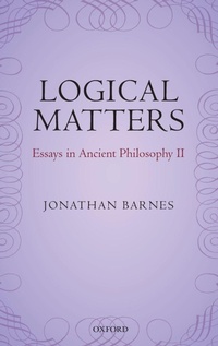 Enlarge image Cover: Logical Matters - Oxford University Press
