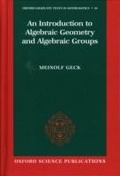 Cover: An Introduction to Algebraic Geometry and Algebraic Groups - OUP eBook