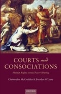 Cover: Courts and Consociations - OUP eBook