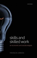 Cover: Skills and Skilled Work - Oxford University Press