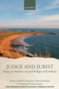Cover: Judge and Jurist - OUP eBook