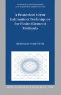 Cover: A Posteriori Error Estimation Techniques for Finite Element Methods - OUP eBook