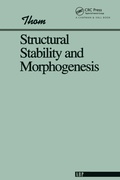 Cover: Structural Stability And Morphogenesis - Westview Press Inc
