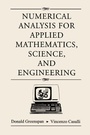 Cover: Numerical Analysis - Westview Press Inc