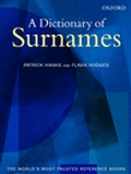 Cover: A Dictionary of Surnames - Oxford University Press