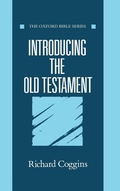 Cover: Introducing the Old Testament - Oxford University Press