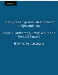 Enlarge image Cover: Principles of Exposure Measurement in Epidemiology - Oxford University Press
