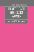 Cover: Health Care for Older Women - Oxford University Press