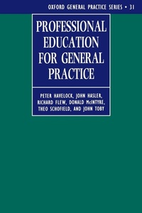 Enlarge image Cover: Professional Education for General Practice - Oxford University Press