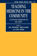 Cover: Teaching Medicine in the Community - Oxford University Press