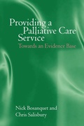 Cover: Providing a Palliative Care Service - Oxford University Press