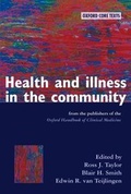 Cover: Health and Illness in the Community - Oxford University Press