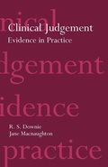 Cover: Clinical Judgement - Oxford University Press