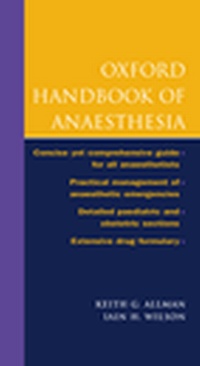 Abbildung von: Oxford Handbook of Anaesthesia - Oxford University Press