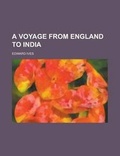 Cover: A Voyage from England to India - Rarebooksclub.com