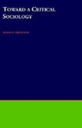 Cover: Toward a Critical Sociology - OUP eBook
