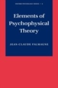 Cover: Elements of Psychophysical Theory - OUP eBook